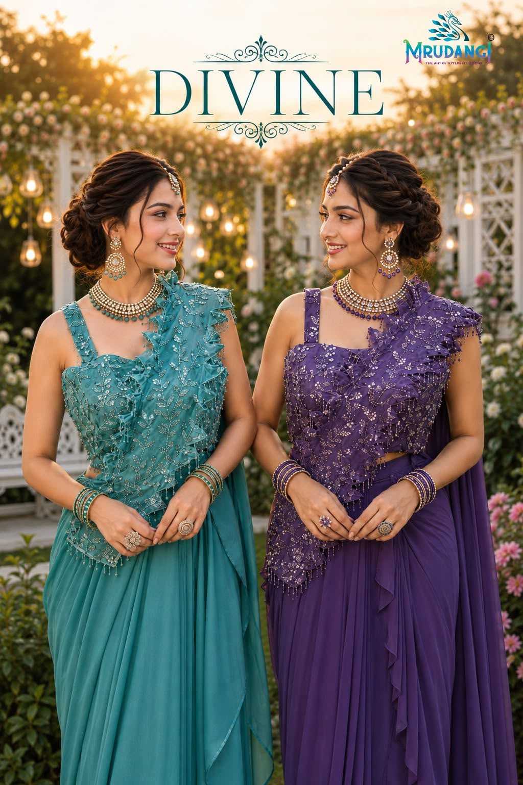 Georgette Designer Saree