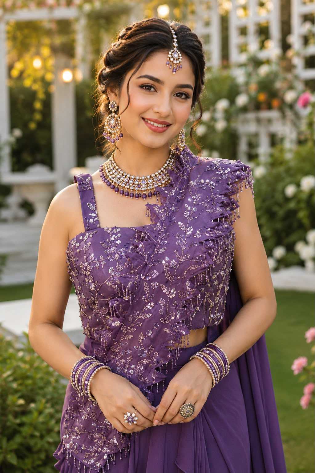 Georgette Designer Saree
