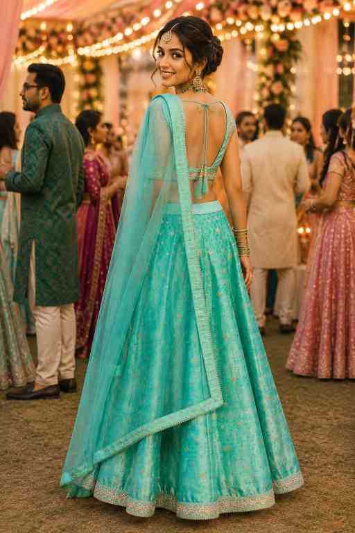 Pure Viscos Traditional Lehenga