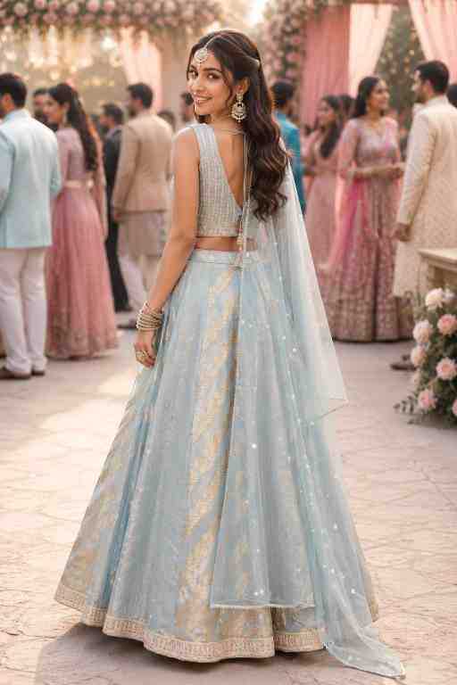 Pure Viscos Traditional Lehenga