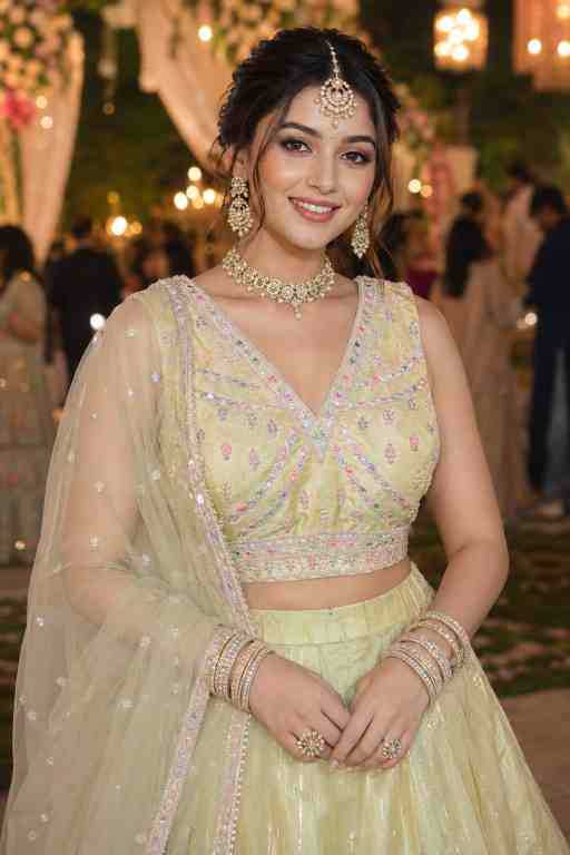 Pure Viscos Traditional Lehenga