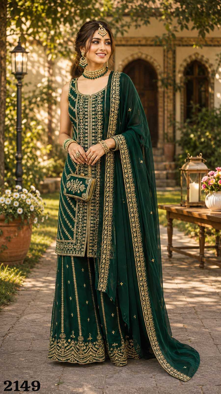 Georgette Embroidery Suit