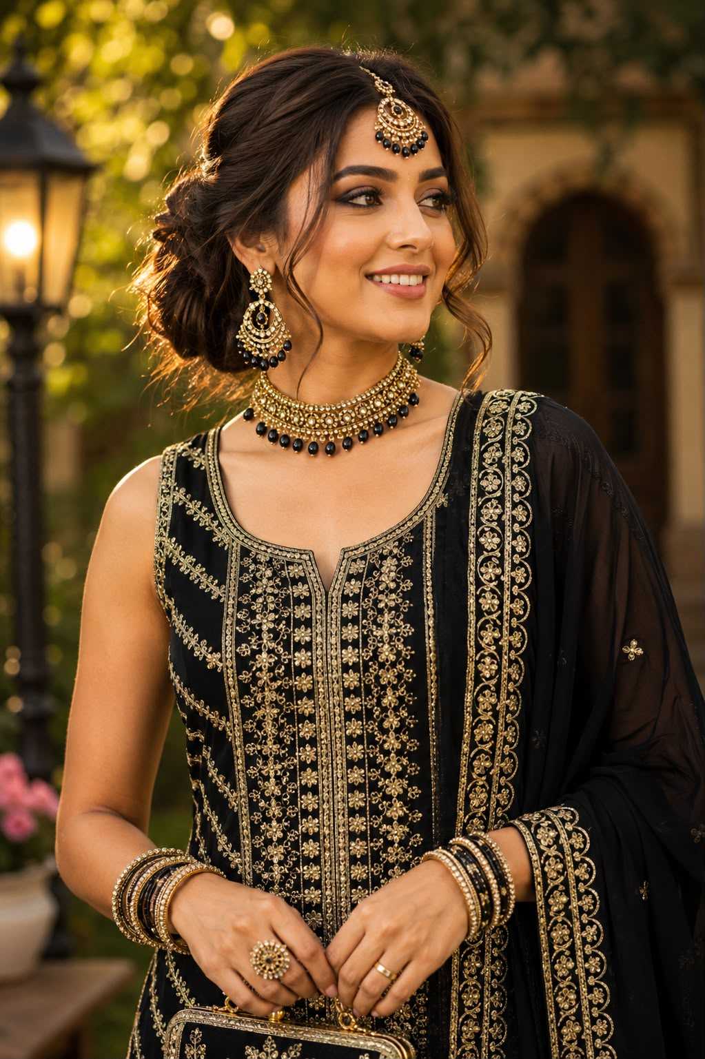 Georgette Embroidery Suit
