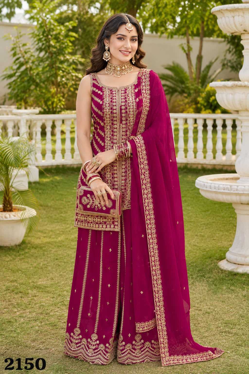 Georgette Embroidery Suit