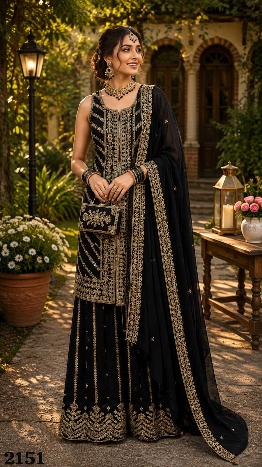 Georgette Embroidery Suit
