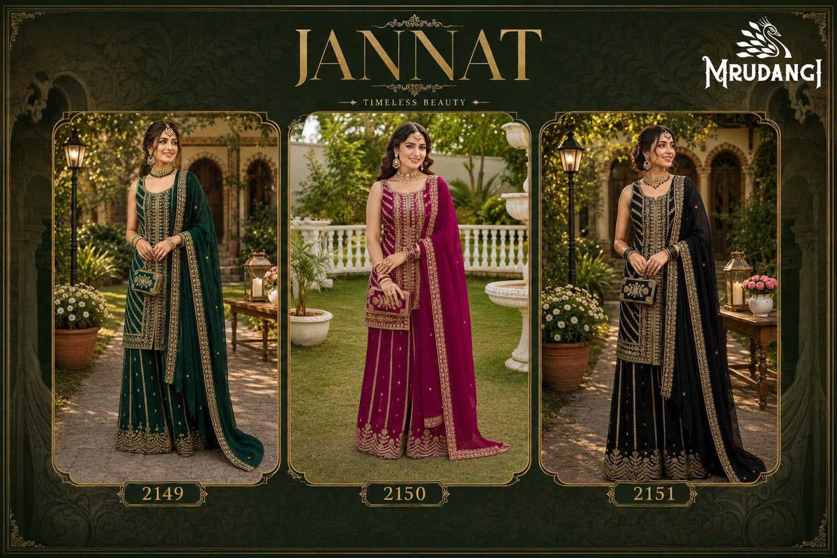 Georgette Embroidery Suit