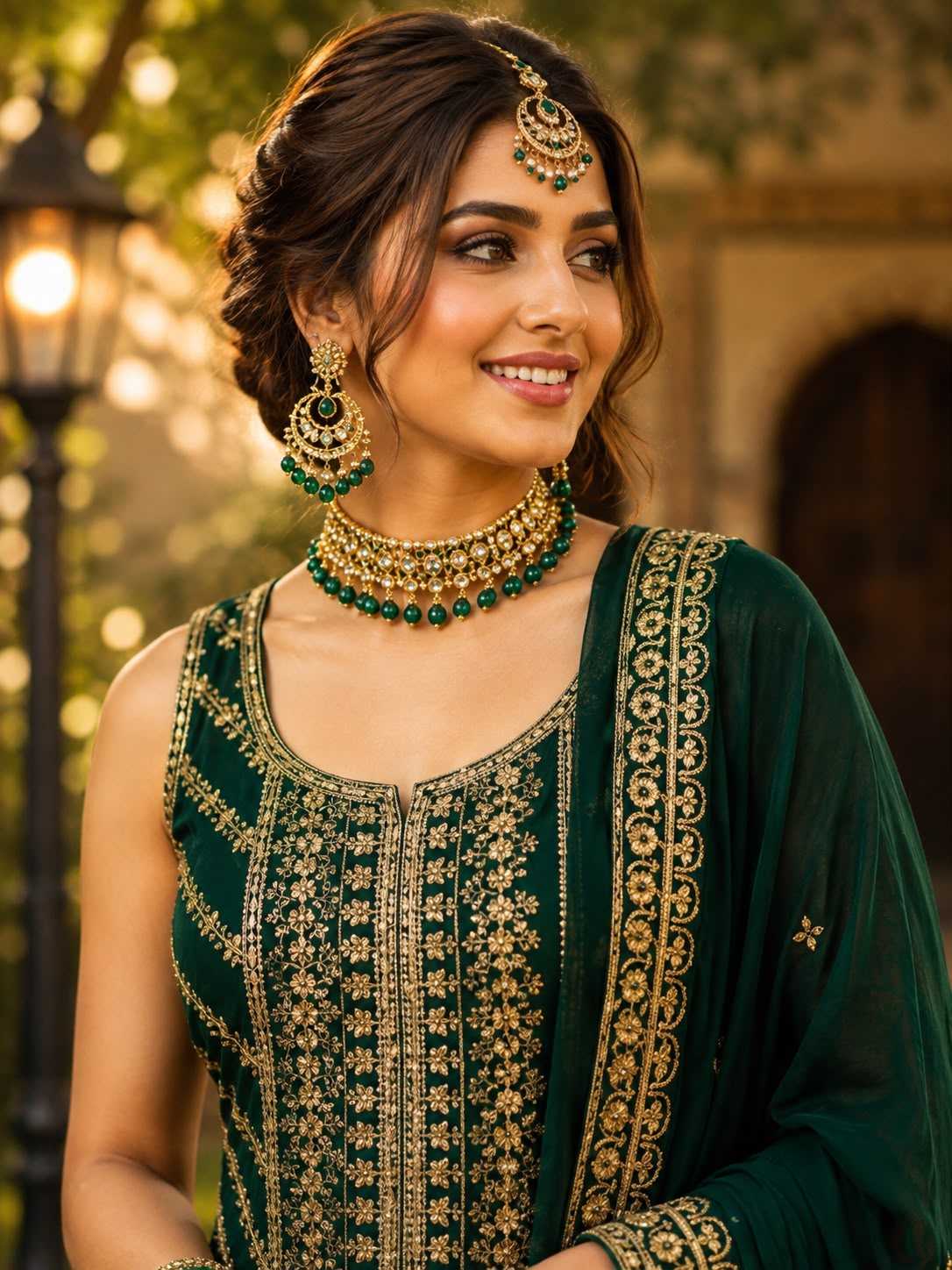 Georgette Embroidery Suit