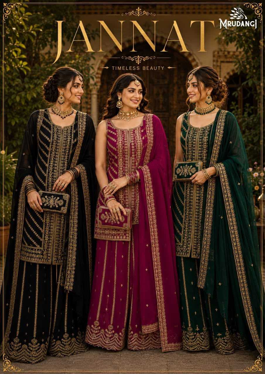 Georgette Embroidery Suit