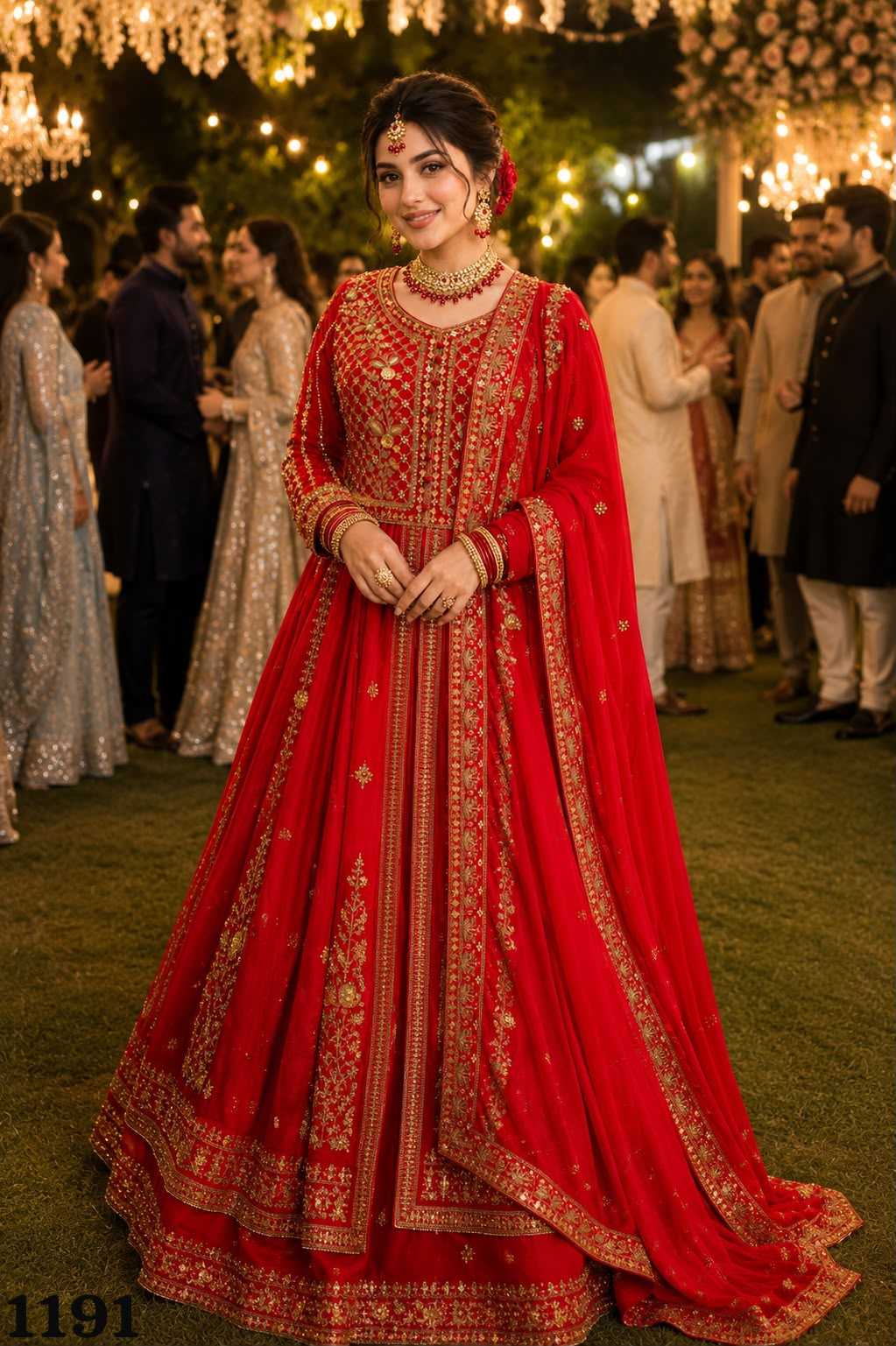 Georgette Embroidered Lehenga