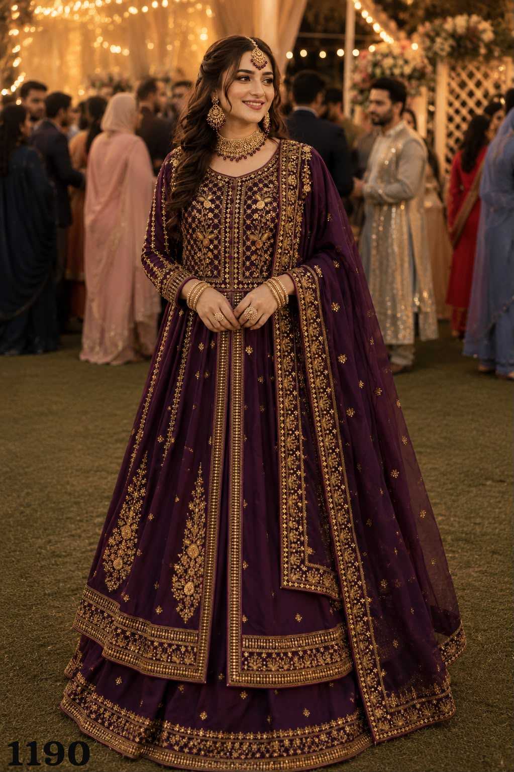Georgette Embroidered Lehenga