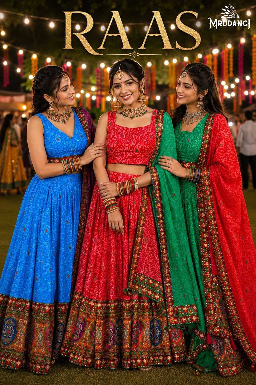 Crepe Designer Lehenga
