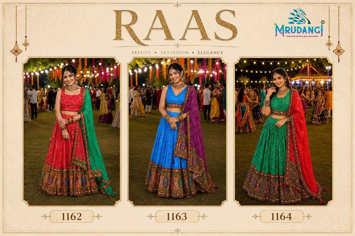 Crepe Designer Lehenga
