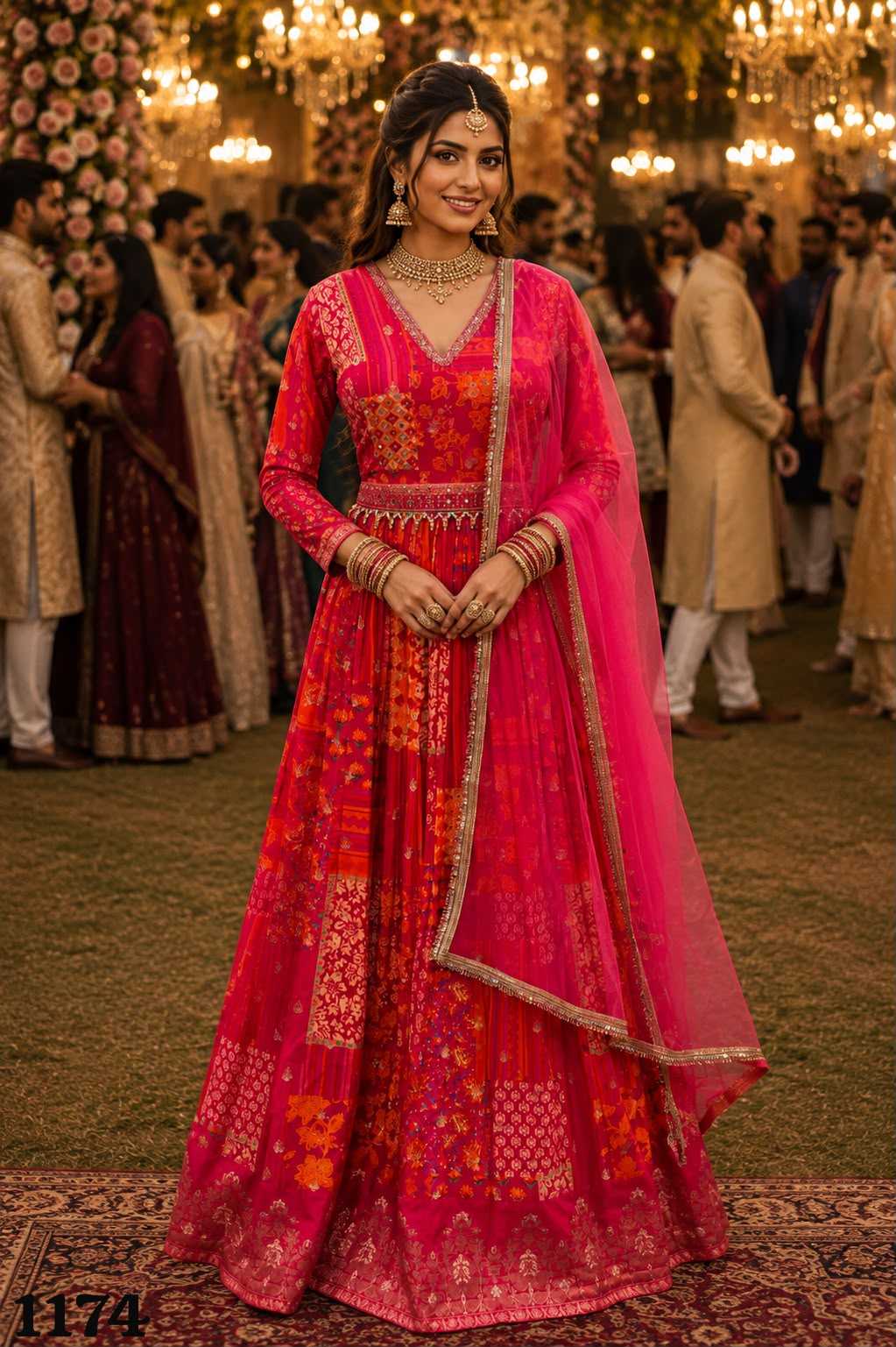 Pure Viscos Designer Lehenga