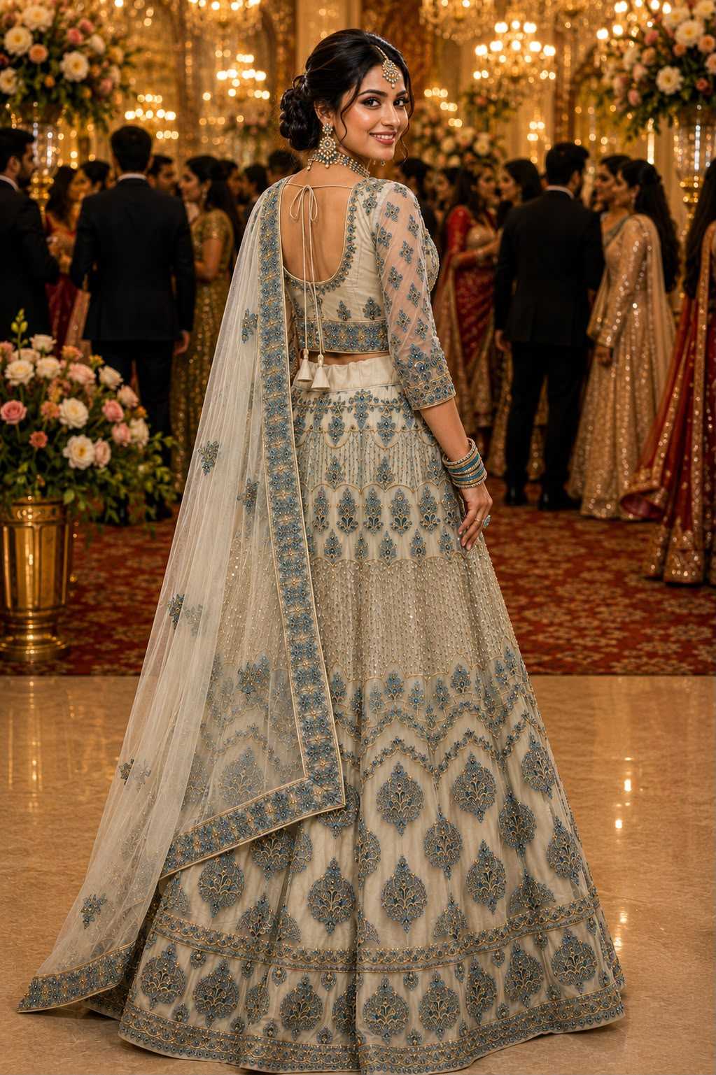 Net Fancy Lehenga