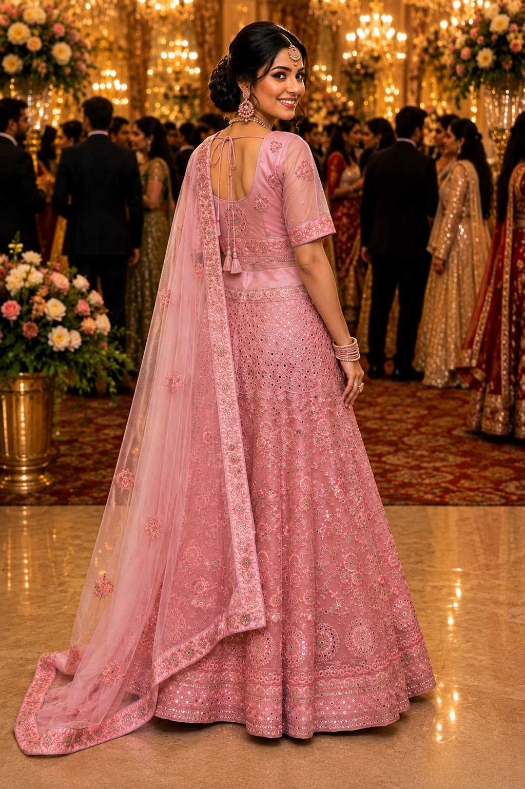Net Fancy Lehenga