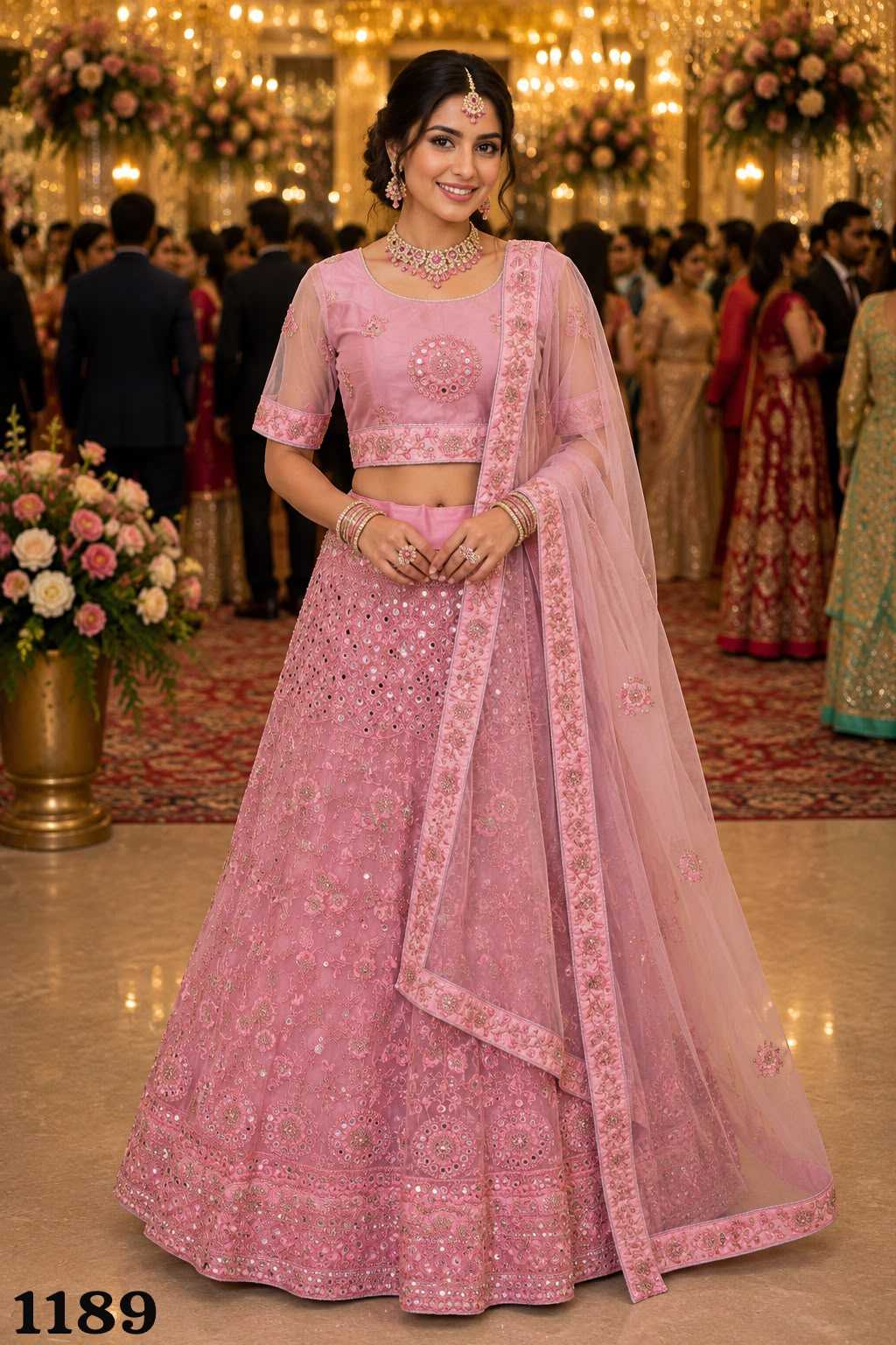 Net Fancy Lehenga