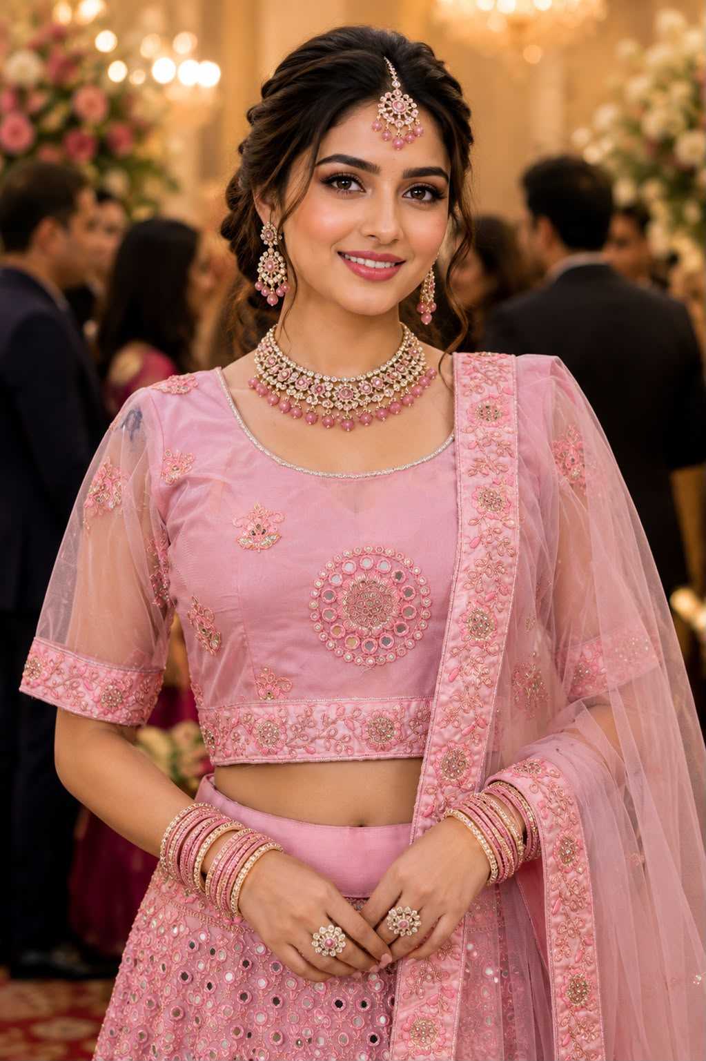 Net Fancy Lehenga