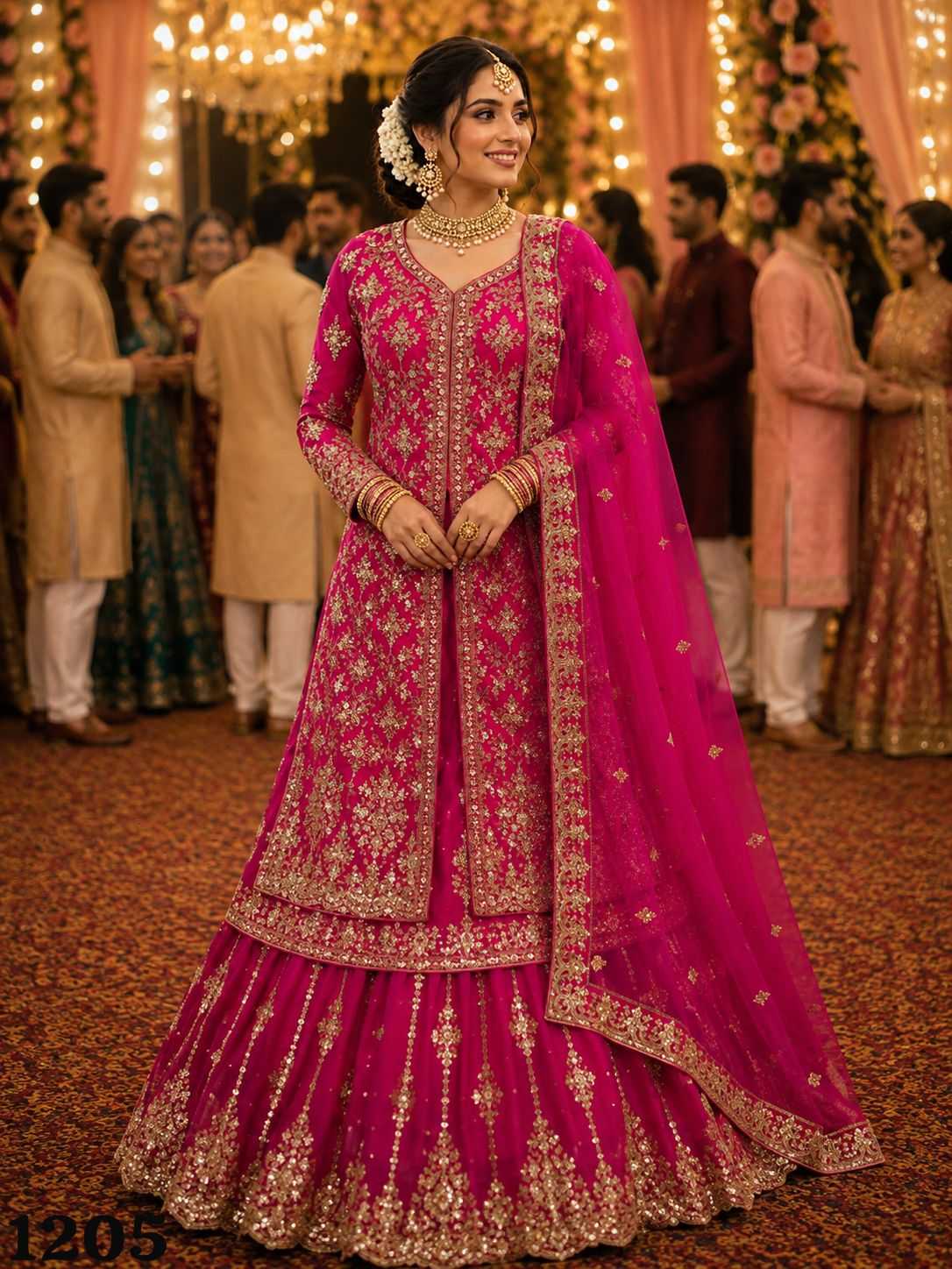 Mrudangi Suhana Net Fancy Lehenga