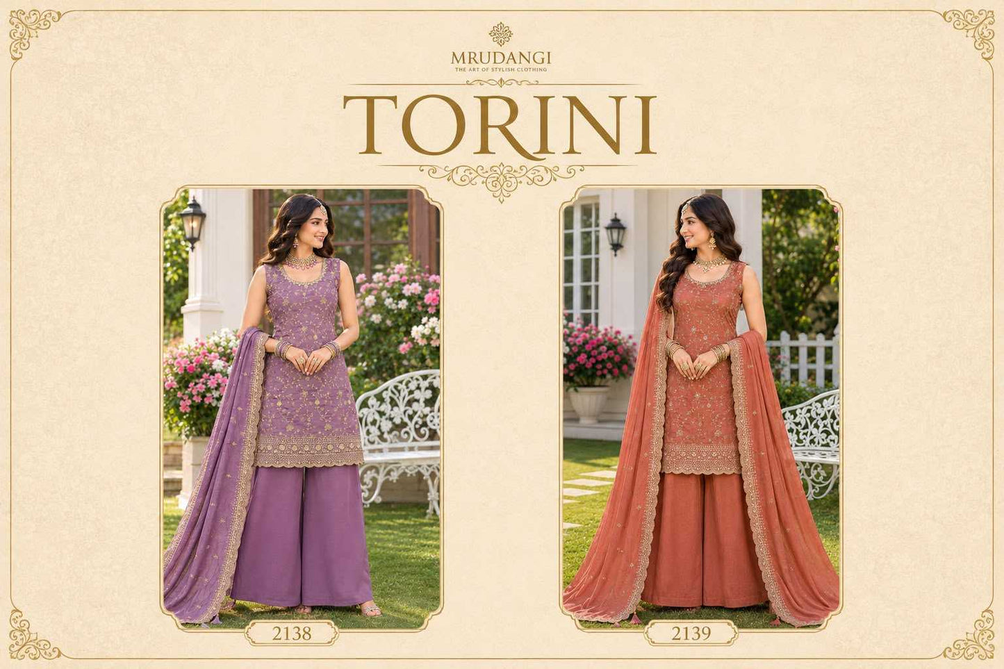 Vichitra Silk Embroidery Suit