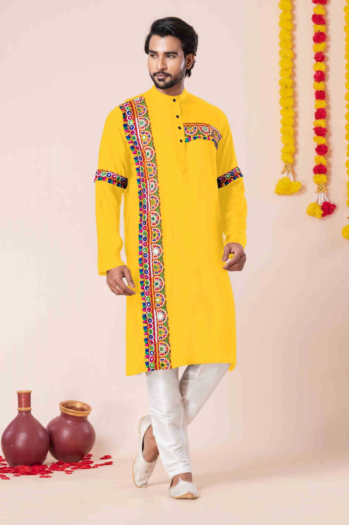 Heavy Rayon Mens Kurta