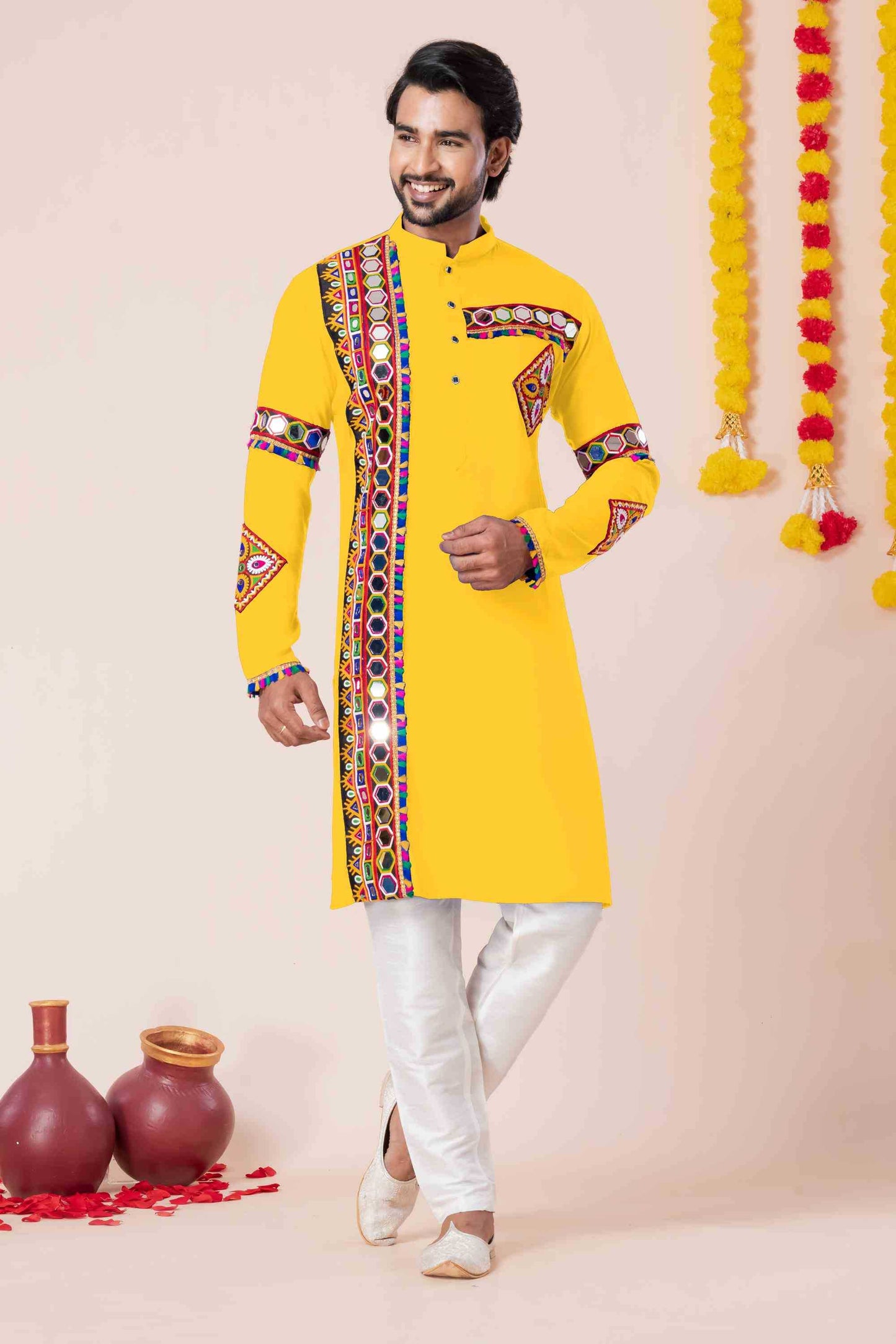 Heavy Rayon Mens Kurta