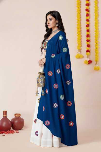 Heavy Rayon Embroidered Lehenga
