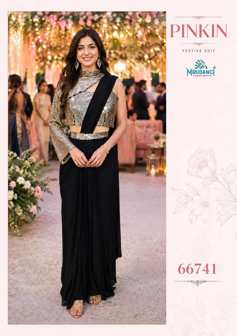 Lycra Designer Saree