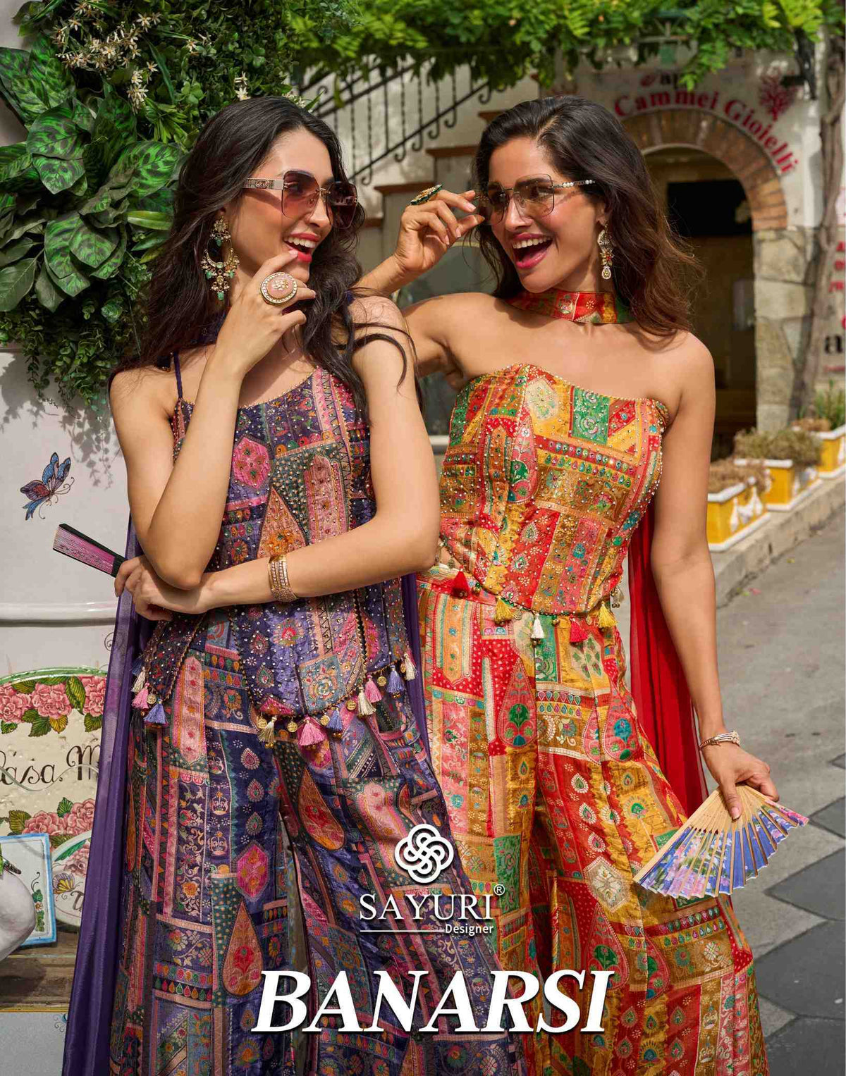 Viscose Palazzo Suit