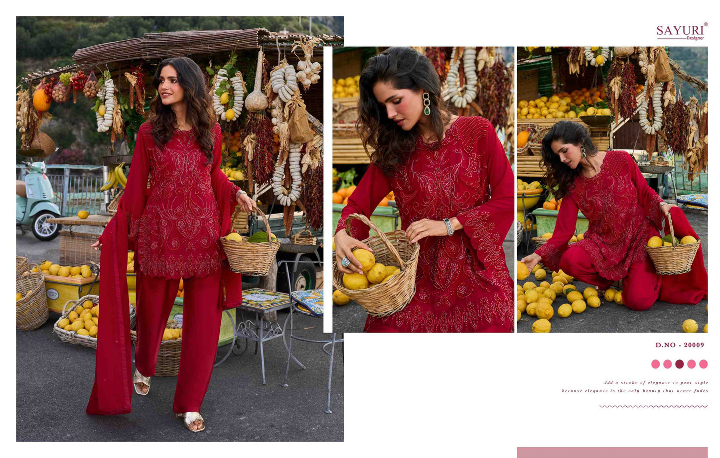 Georgette Sharara Salwar Suit