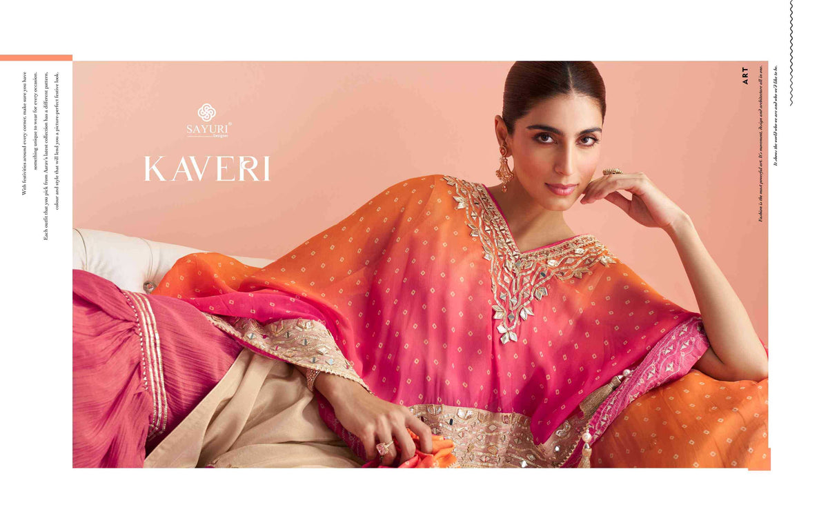 Sayuri Kaveri Premium Silk Sharara Salwar Suit