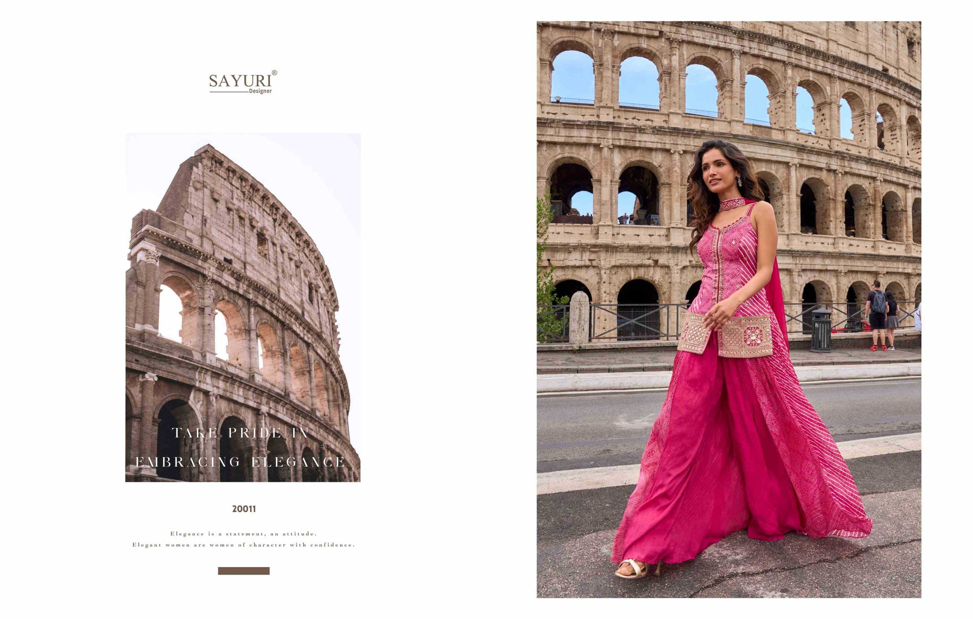 Shimmer Silk Embroidery Suit