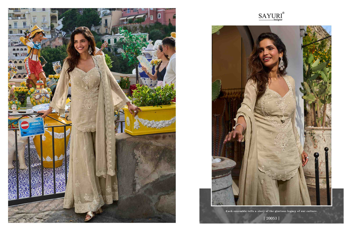 Georgette Embroidery Suit