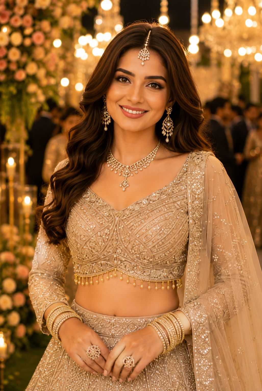 Net Fancy Lehenga