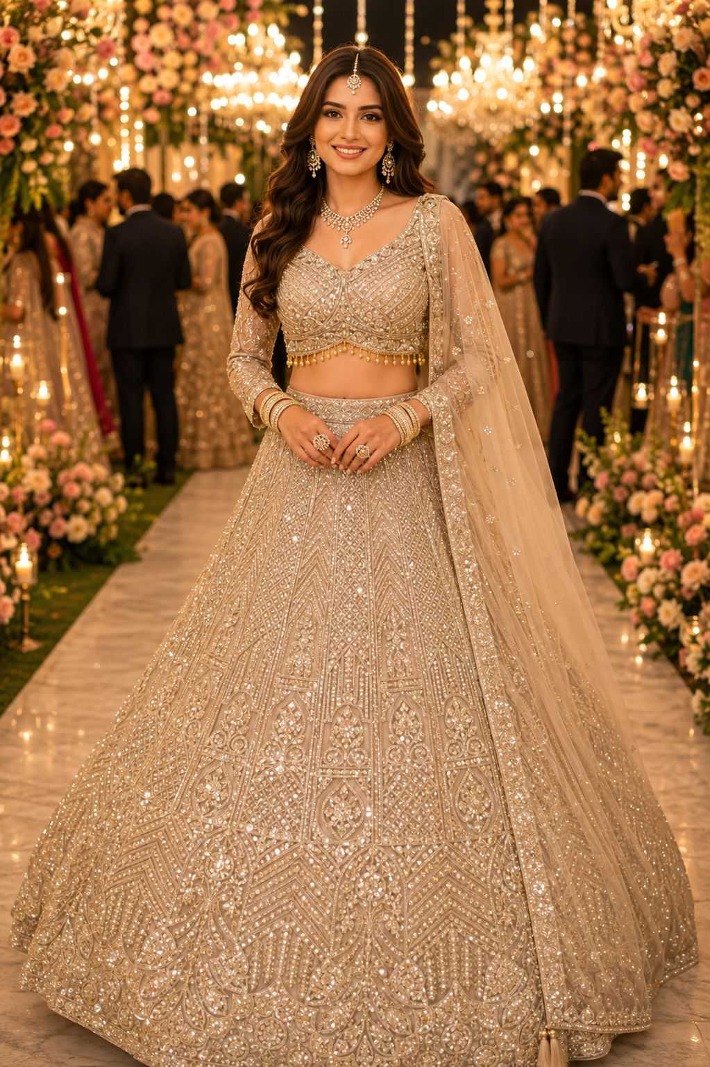 Net Fancy Lehenga