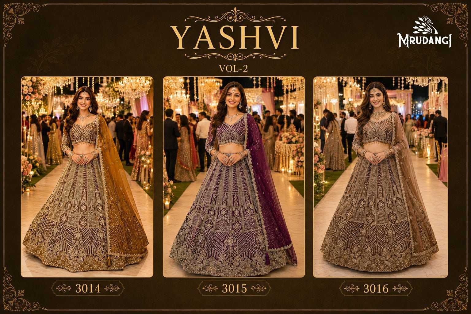Net Bridal Lehenga