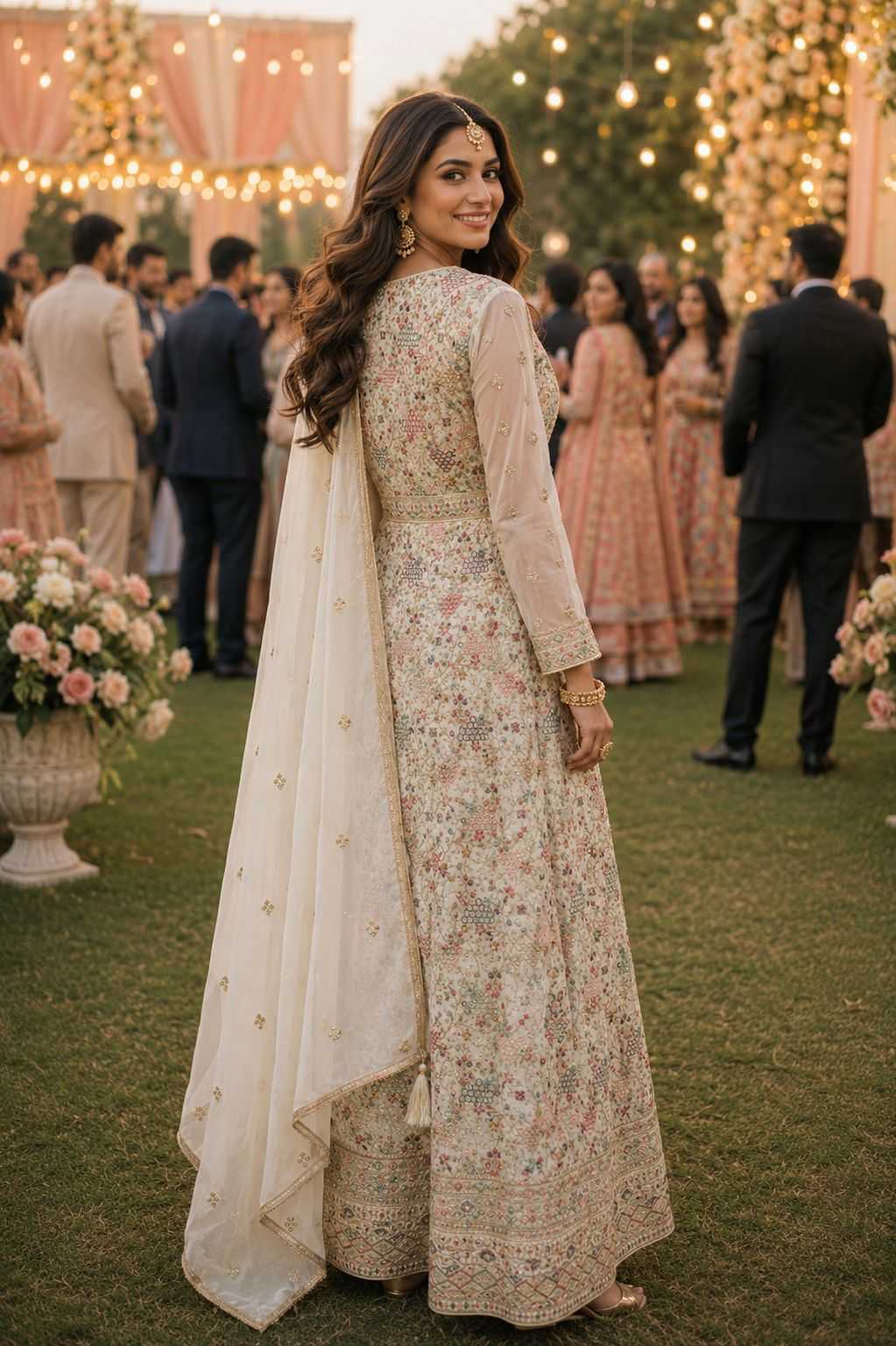 Georgette Fancy Gown