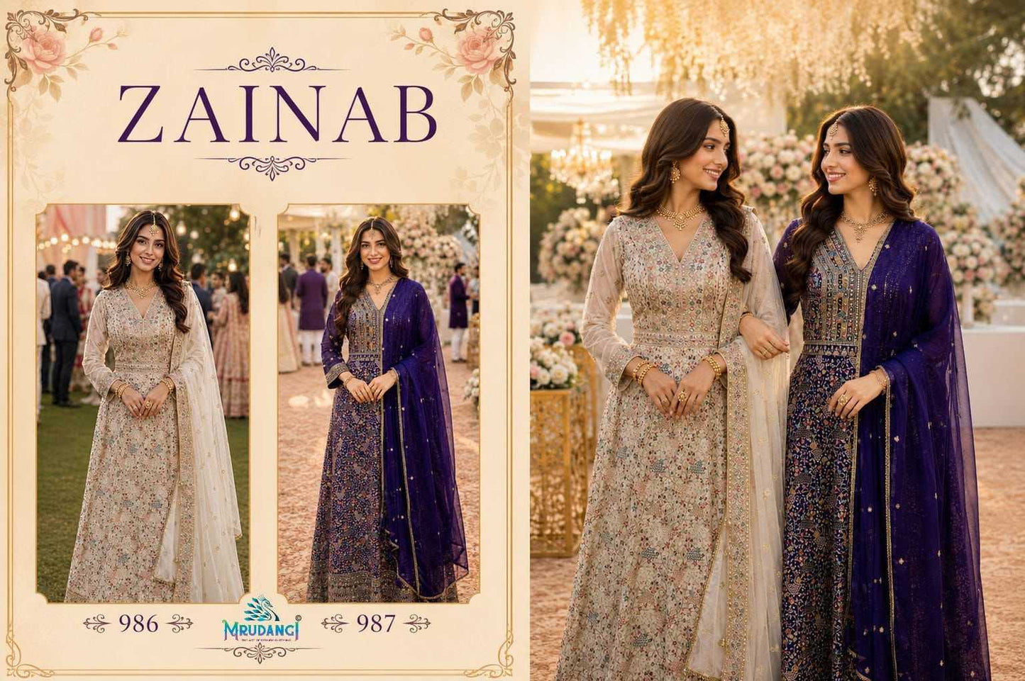 Georgette Fancy Gown