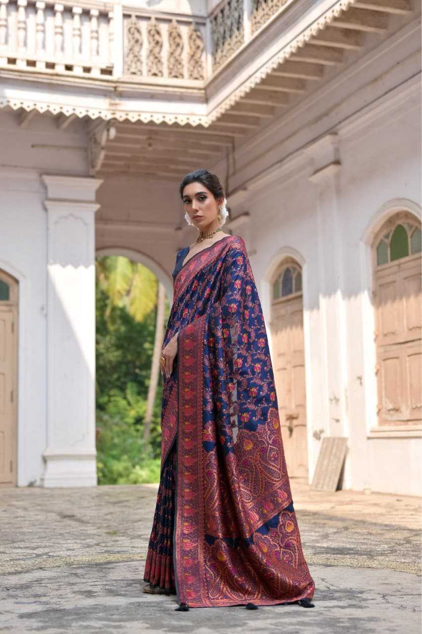 Pashmina Heavy Silk Saree