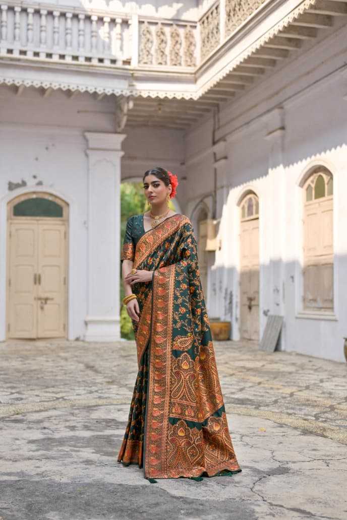Pashmina Heavy Silk Saree