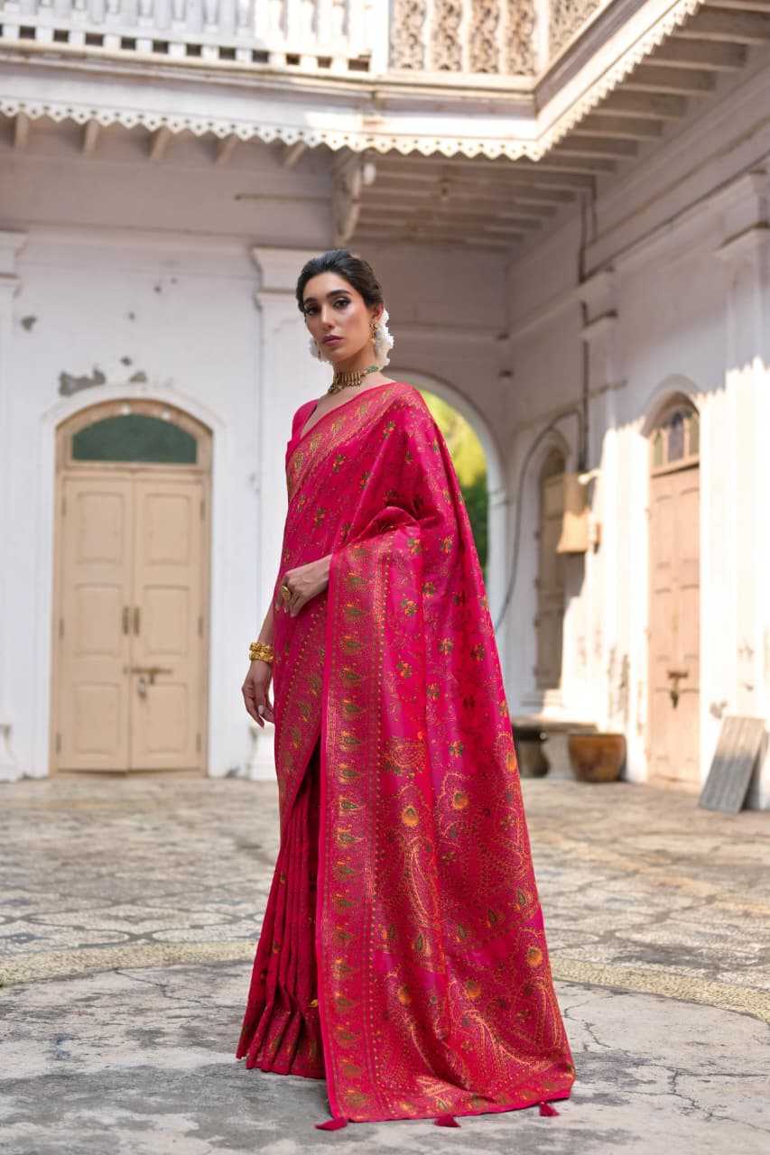 Pashmina Heavy Silk Saree
