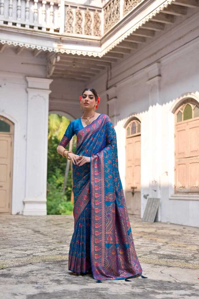 Pashmina Heavy Silk Saree