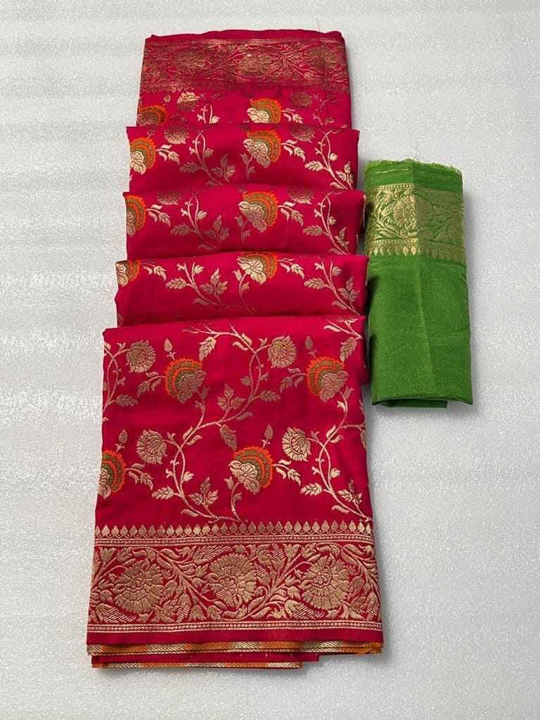 Aaradhya Premium Georgette Designer Saree