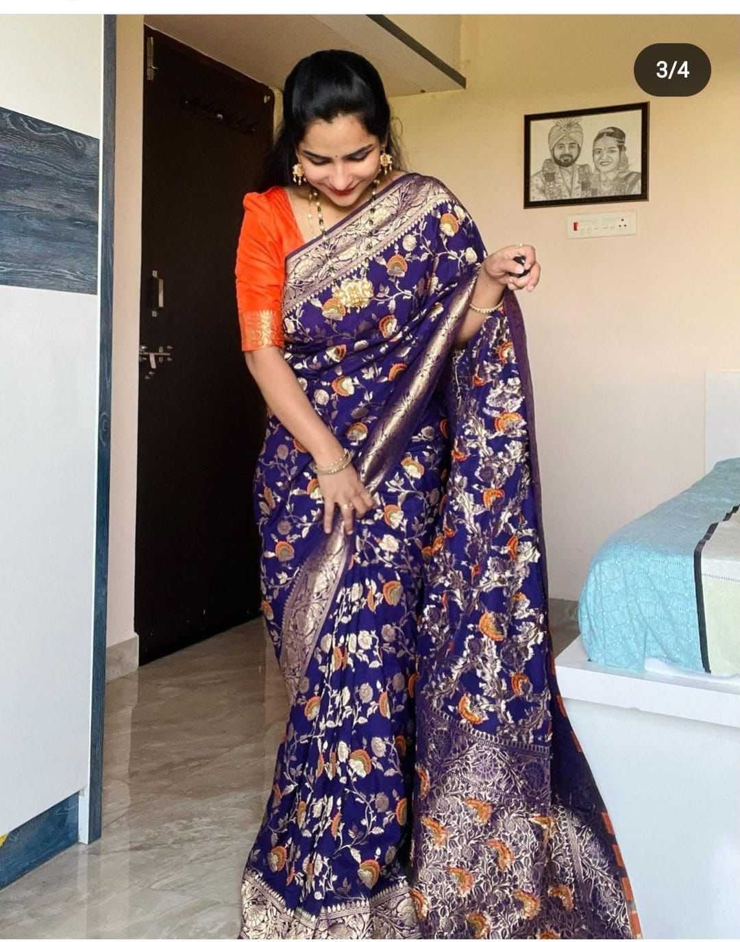 Aaradhya Premium Georgette Designer Saree