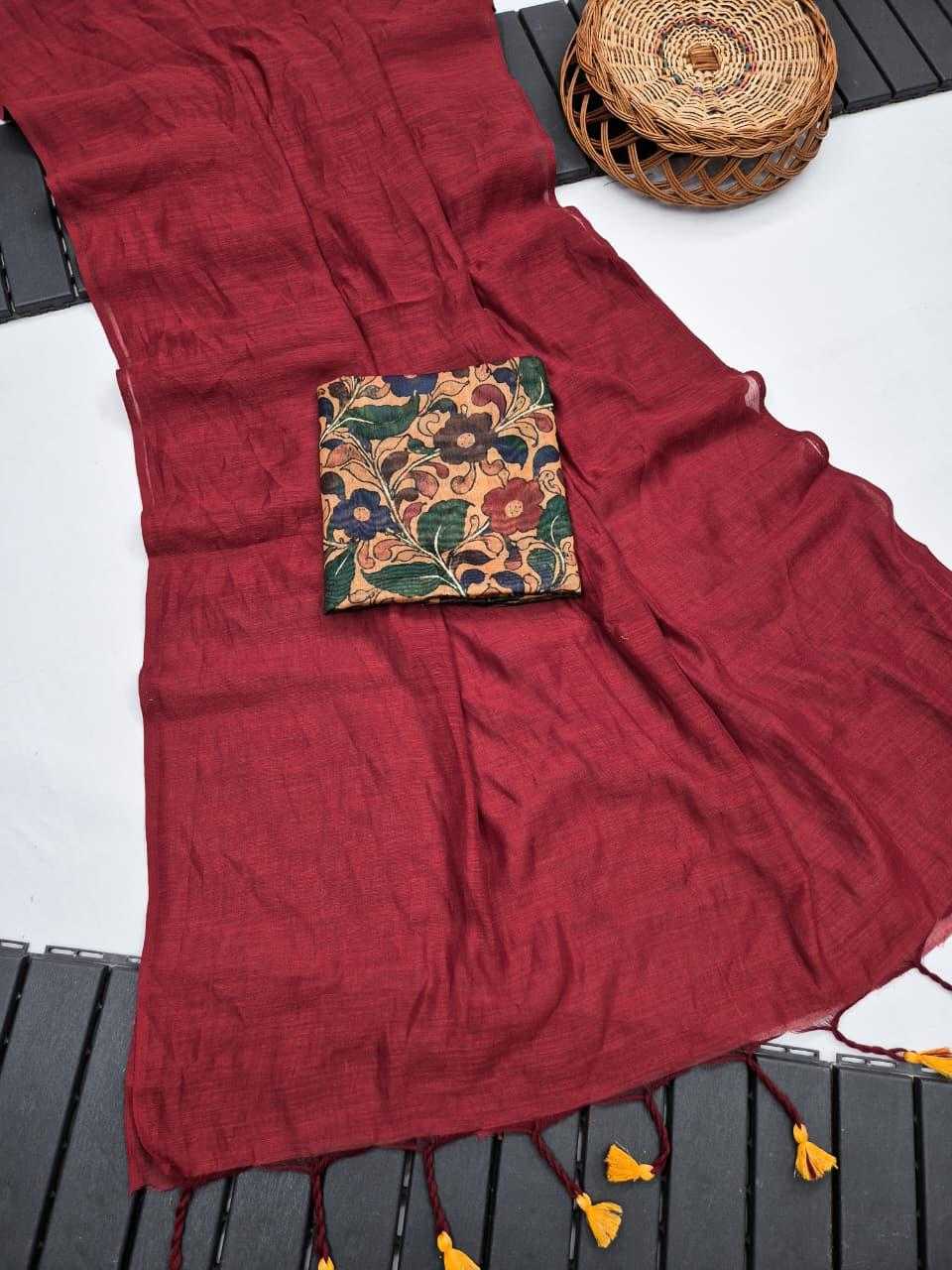 Aditi Linen Designer Saree