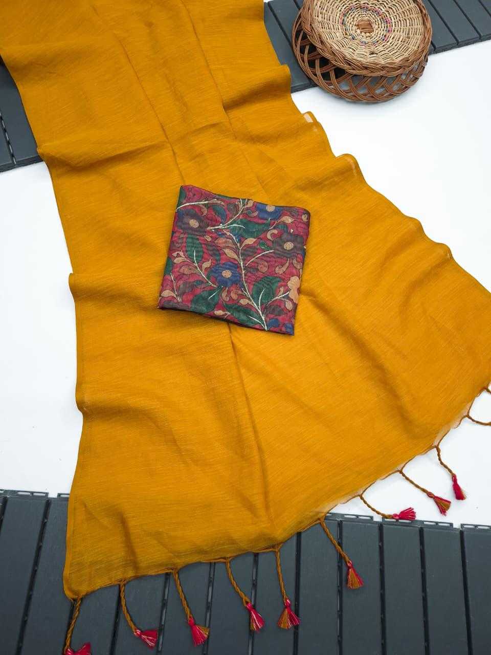 Aditi Linen Designer Saree