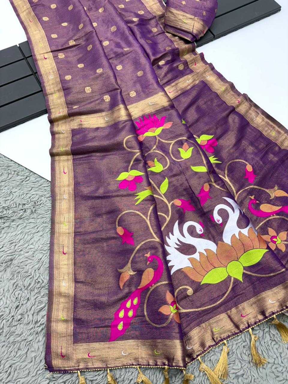 Aditi Tissue Silk Soft Saree