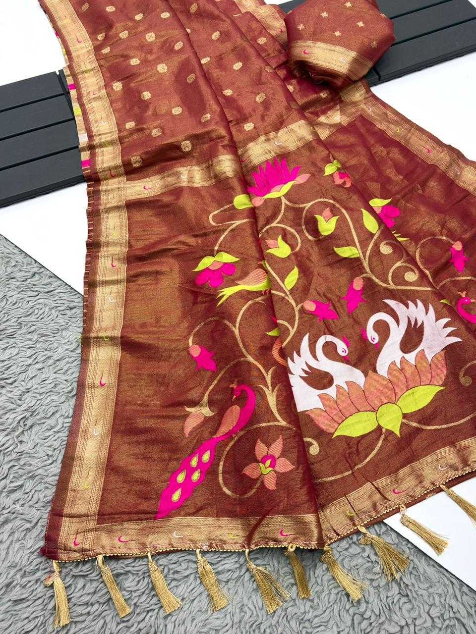Aditi Tissue Silk Soft Saree