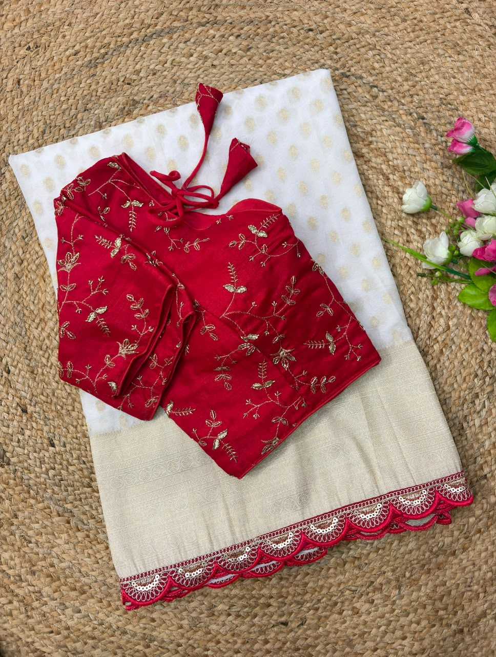 Advika Khadi Designer Silk Saree
