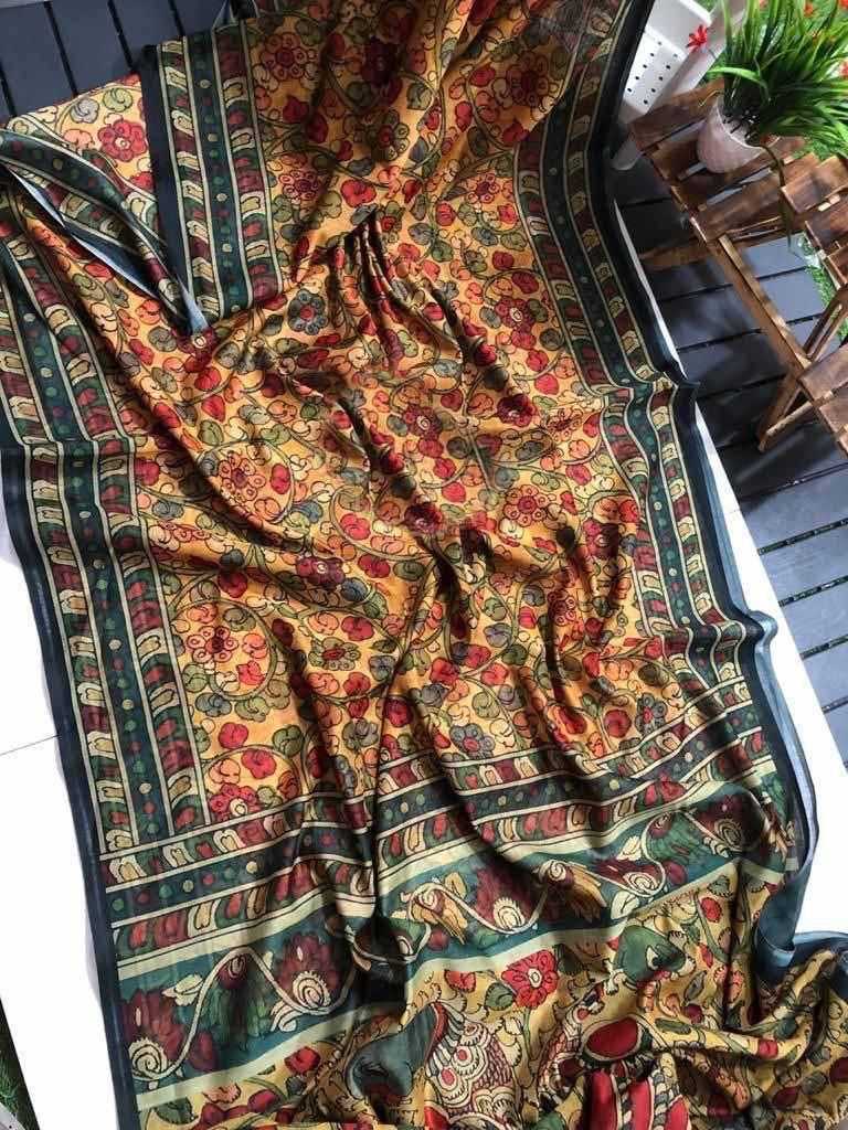 Advika Linen Printed Saree