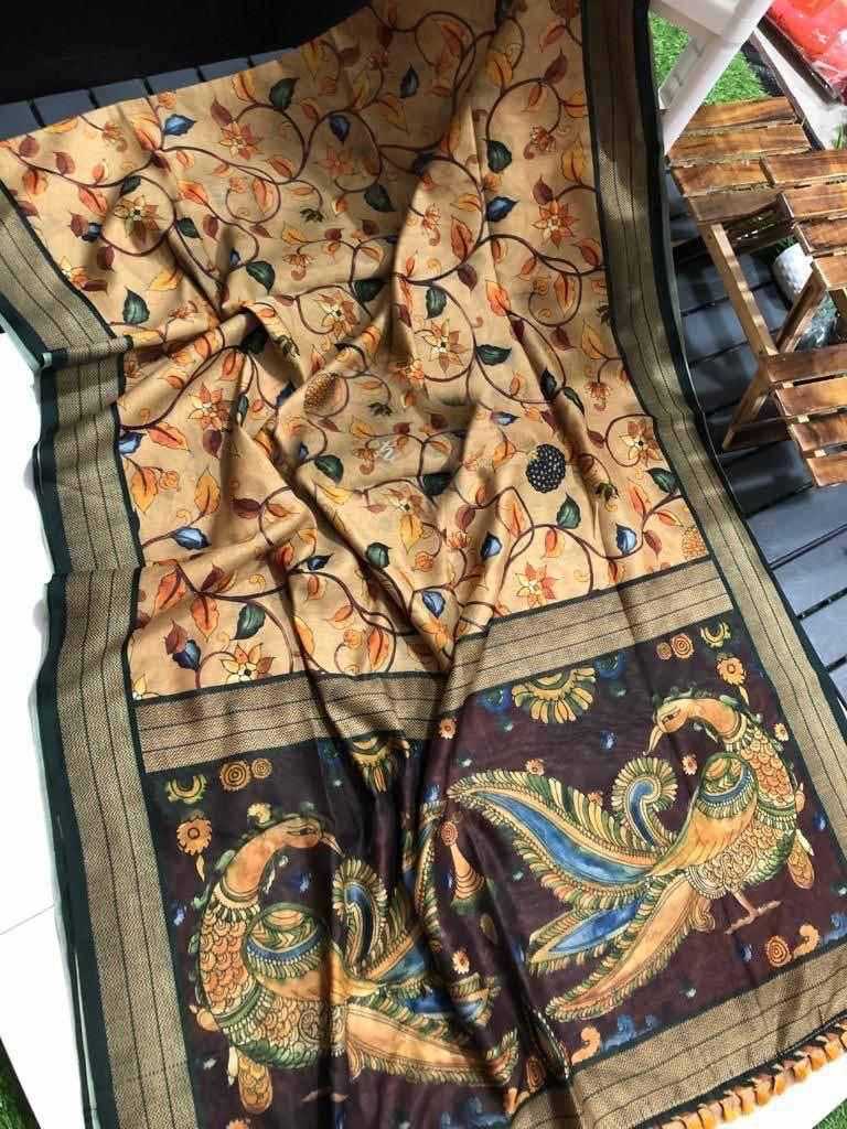 Advika Linen Printed Saree